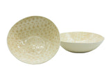 Medium Salad Bowl Mixed Patterns